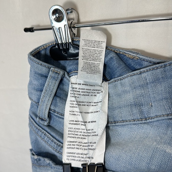 Garage Distressed Jeans Size 0 - Picture 5 of 5